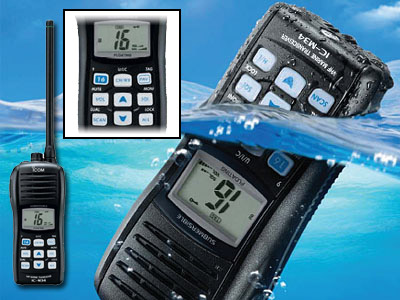 Icom M34 handheld VHF Marine Radio Icom M34 handheld VHF Marine Radio