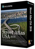 DeLorme Street Atlas 2010 DVD