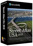 DeLorme Street Atlas 2010 DVD
