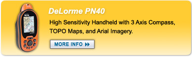 DeLorme Earthmate PN40 Handheld GPS