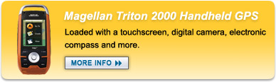 Magellan Triton 2000 Handheld GPS with Touch Screen
