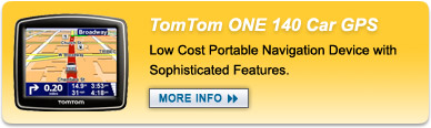 TomTom 140 Portable GPS System
