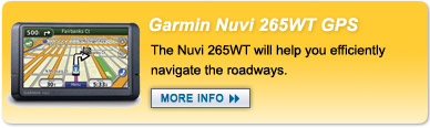 Garmin Nuvi 265WT Portable Navigation Device