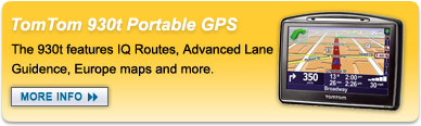 TomTom 930 Portable Car Navigation