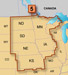 Garmin Topo 2008 microSD/SD Region 5 - Upper Midwest