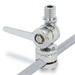 Shakespeare 4188S SS Rail Mount fits 7/8 to 1 inch