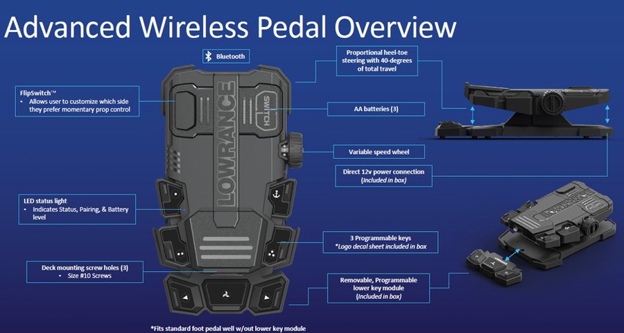 Lowrance Foot Pedal