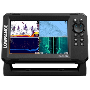Lowrance Eagle 7 Tripleshot C-MAP Discover US and Canada