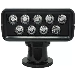 ACR RCL-100 LED Search Light Black with Wired Point Pad