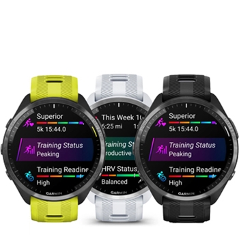 Garmin Forerunner 965 GPS Running Smartwatch AMOLED Yellow Titanium