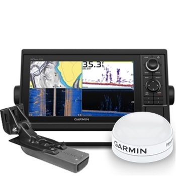 Garmin GPSMAP 1042xsv GN+ with Transducer GXM54 Weather Bundle | The GPS Store