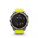 Garmin Fenix 8 51mm Sapphire Solar Titanium with Amp Yellow/Graphite Band