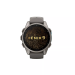 Garmin Fenix 9 51mm GPS Smartwatch Titanium with Pebble Gray Band