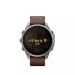 Garmin Fenix 9 Pro inReach 47mm GPS Smartwatch Titanium with Walnut Leather Band