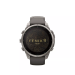 Garmin fenix 9 Pro Solar inReach 51mm GPS Smartwatch with Titanium with Pebble Gray/Silver Gray Silicone Band