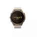 Garmin Fenix 9 Pro inReach 43mm GPS Smartwatch Autumn Gold Titanium with Bone Leather Band and Cream/French Gray Silicone Band