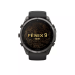 Garmin Fenix 9 Pro inReach 51mm GPS Smartwatch Carbon Gray DLC Titanium with Black/Pebble Gray Silicone Band