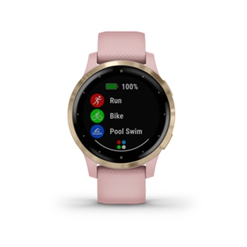 Buy Garmin vívoactive 4s Health & Fitness Smartwatch, Powder Grey & Silver  Online