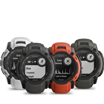Garmin Instinct 2X Solar Rugged GPS Smartwatch with Built-In Flashlight