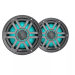 JL Audio M200 7.7 LED Marine Speakers with Gray Sport Grille