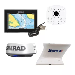 Simrad GO9 XSE with Transducer, HALO20 Radar and Seaview Mount Bundle