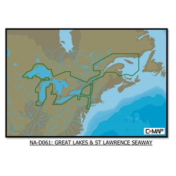 C-Map 4D Great Lakes St. Lawrence Seaway