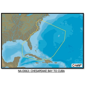 C-Map 4D Chesapeake Bay to Cuba