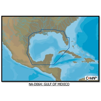 C-MAP 4D Gulf of Mexico M-NA-D064