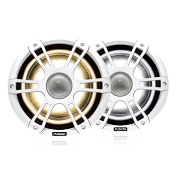 Fusion SG-F882SPW 8.8" Signature 3 Sport White Speakers with LED Lighting