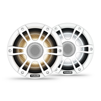 Fusion 6.5"  Signature 3i LED Sport White Speakers