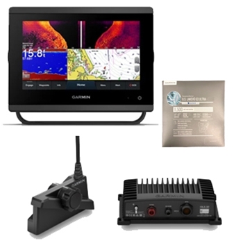 Garmin GPSMAP 743xsv with LiveScope PLUS and LakeVu Ultra Bundle