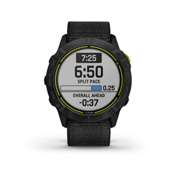 Garmin Enduro GPS Watch Carbon Grey DLC Titanium with Black UltraFit Nylon Strap