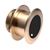 SiTex B175 20 Bronze Low Profile Thru Hull Transducer with Temp