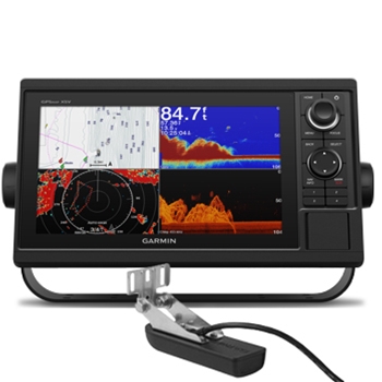 Garmin GPSMAP 1042xsv Chartplotter Fishfinder with All-in-One Transducer