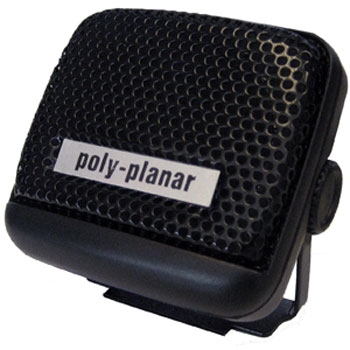 Poly-Planar MB-21 2" Black Waterproof VHF Speaker