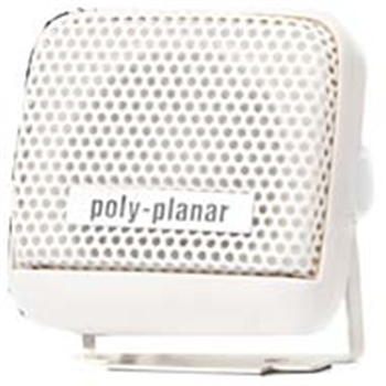 Poly-Planar MB-21 2" White Waterproof VHF Speaker