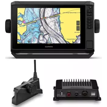 Garmin ECHOMAP UHD2 93sv GN+ and Livescope Plus Bundle