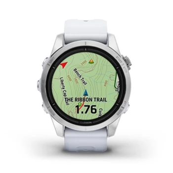 Garmin epix Pro Gen 2 Silver with Whitestone Band, 42mm