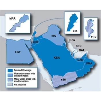 Garmin City Navigator Middle East and Northern Africa microSD/SD