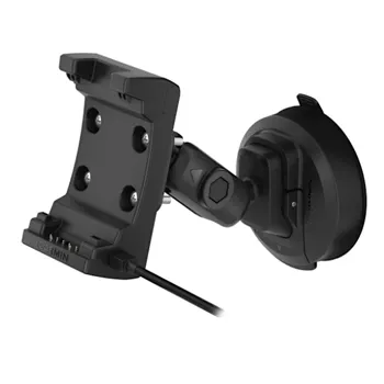 Garmin Suction Cup Mount with Speaker, USB-C