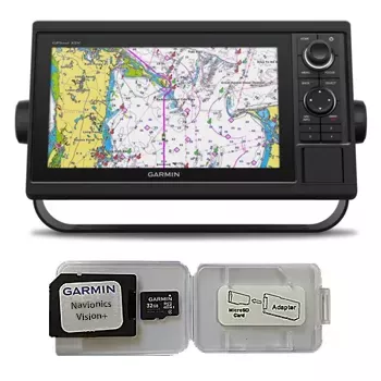 Garmin GPSMAP 1022xsv Navionics Vision+ Bundle