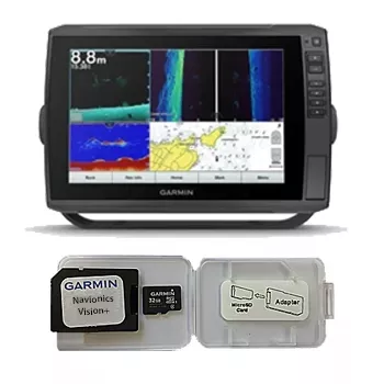 Garmin ECHOMAP Ultra 102sv with GT56UHD Transducer Refurbished Navionics Vision+ Bundle