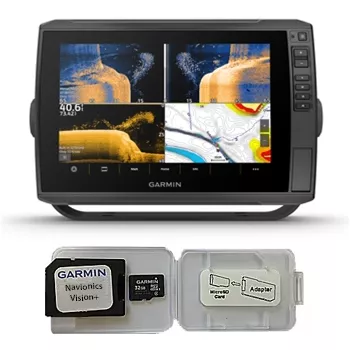 Garmin ECHOMAP Ultra 2 106sv GN+ with Transducer and Navionics Vision+ Bundle