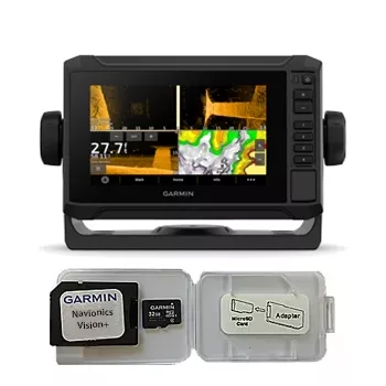 Garmin ECHOMAP UHD2 63sv GN+ with Transducer and Navionics Vision+ Bundle