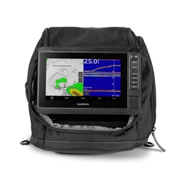 Garmin ECHOMAP UHD2 73sv Ice Fishing Bundle with Garmin Navionics+ Lake Charts