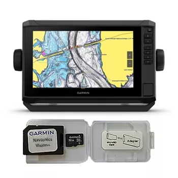 Garmin ECHOMAP UHD2 93sv GN+ Navionics Vision+ Bundle