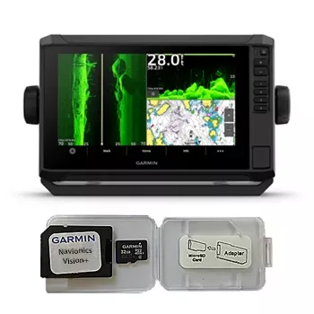 Garmin ECHOMAP UHD2 94sv GN+ with Transducer and Navionics Vision+ Bundle