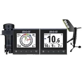 B&G Triton2 Speed, Depth, Wireless Wind Pack with Dual Displays