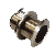 Airmar B60 Bronze Thru-Hull 20-Degree Transducer, Navico 9-Pin XSONIC