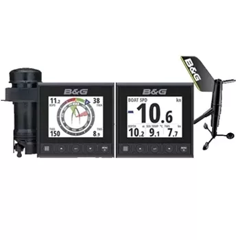 B&G Triton2 Speed, Depth, Wireless Wind Pack with Dual Displays